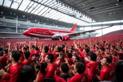 T1战队英雄联盟S15全球总决赛：Faker引爆柏林比赛场馆，电竞粉丝共筑红色海洋